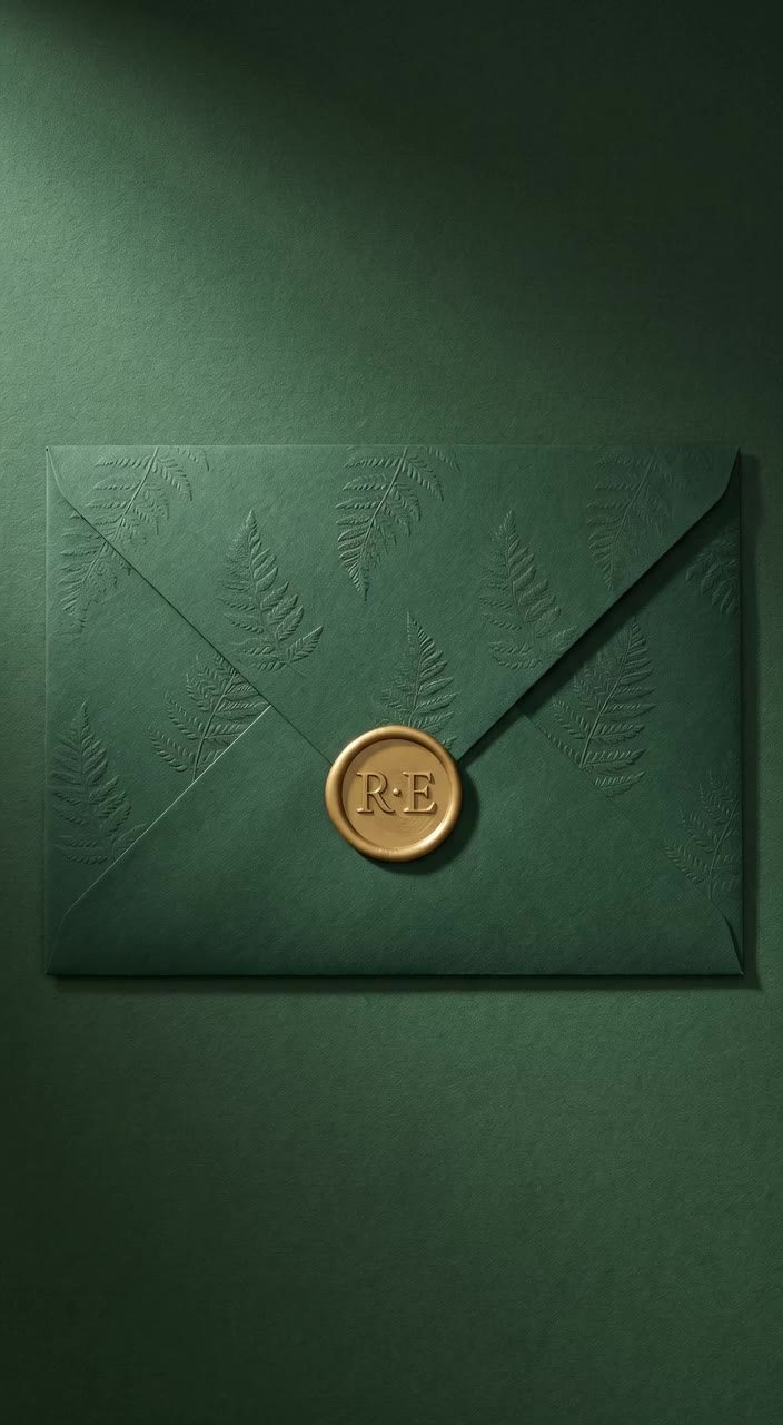 Emerald Conservatory sealed envelope